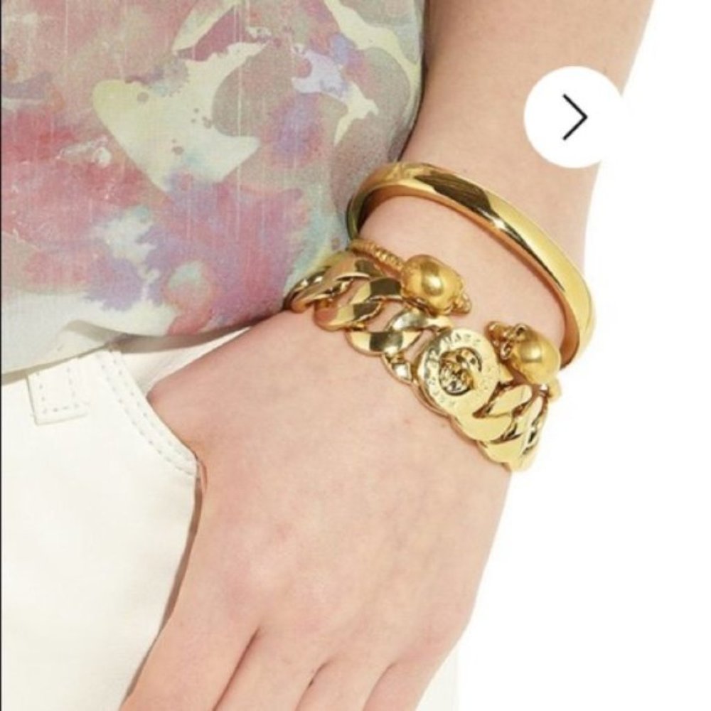 Marc Jacobs Gold Chain Bracelet